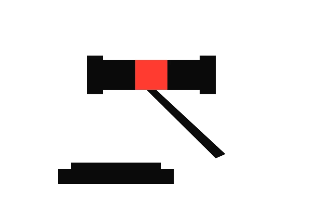 Illustration of a gavel, the legal position of offshore betting sites for UK punters